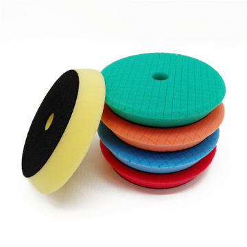 150mm DA foam pad hook and loop polishing pad 6 Inch Waxing Sponge Kit Set polishing pads for drill